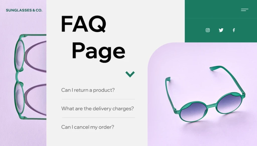 Comment créer une page FAQ efficace  wix (avec exemples)